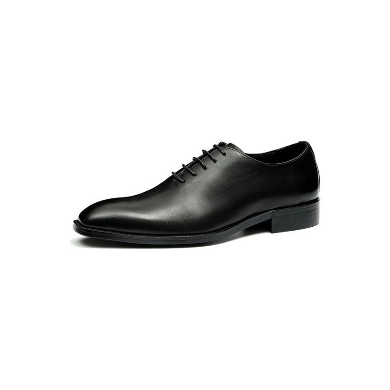 Sapatos Formais Masculinos Exóticos Marrom Fivela Casamento Brogue - Preto