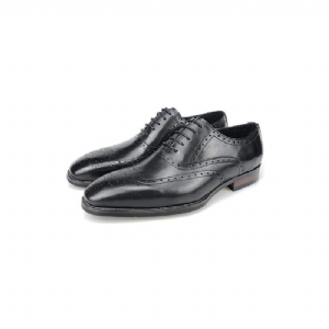 Sapatos Formais Masculinos Luxo Com Plataforma Couro Oxford