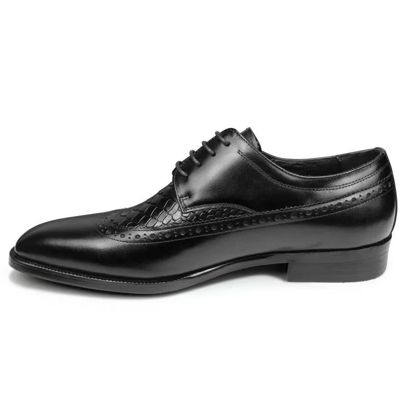 Sapatos Formais Masculinos Luxo Croccarve Sociais Bico Fino