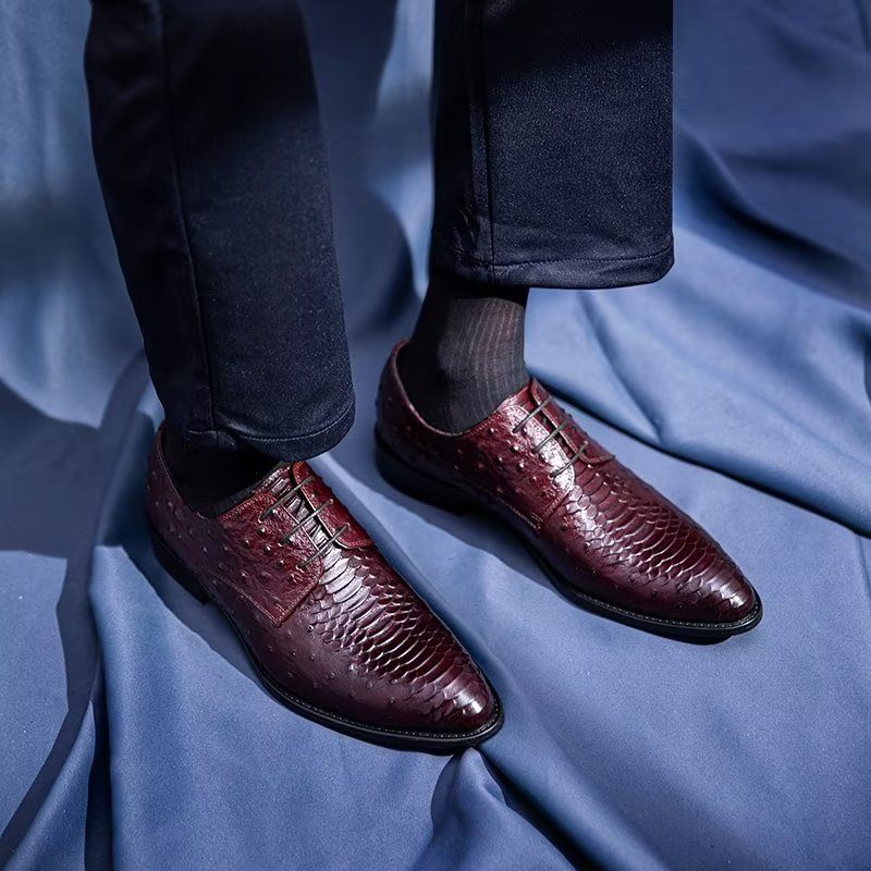 Sapatos Formais Masculinos Luxo Croctex Derbies Sociais - Café