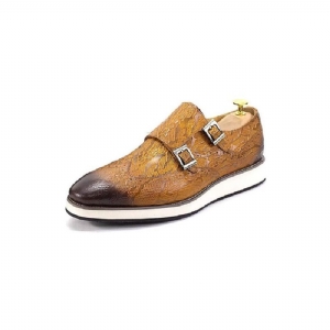 Sapatos Formais Masculinos Opulentos Brogue Oxford Para Casamento