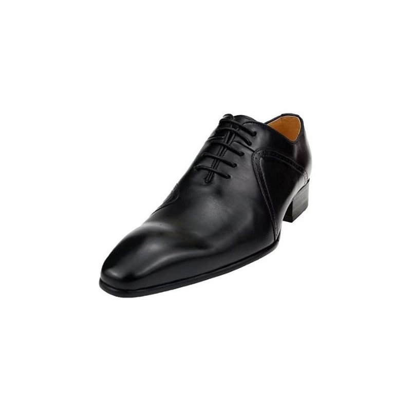 Sapatos Formais Masculinos Opulentos Casamento Couro Brogue Sob Medida