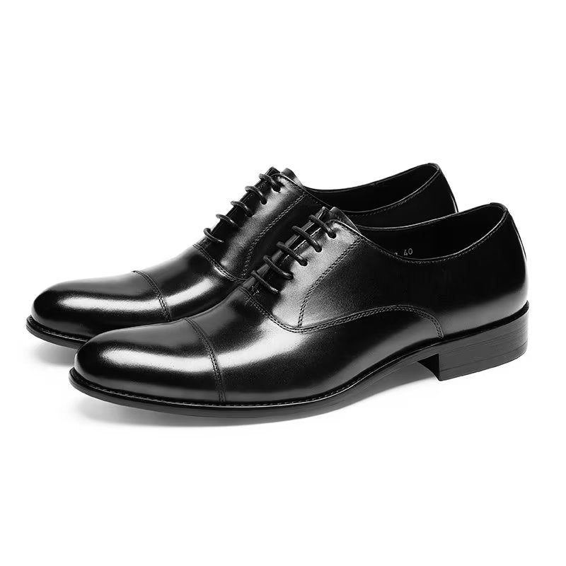 Sapatos Formais Masculinos Oxford - Preto