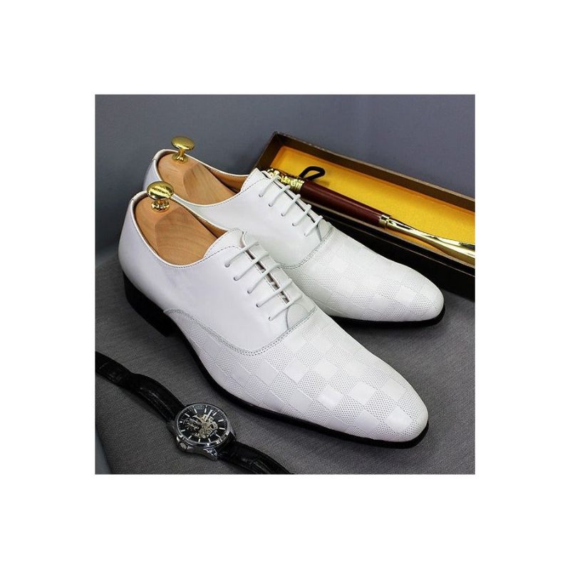 Sapatos Formais Masculinos Oxford - Branco