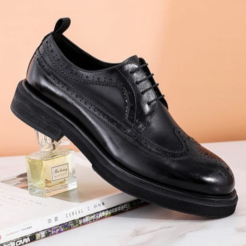 Sapatos Formais Masculinos Oxford Clássicos - Preto