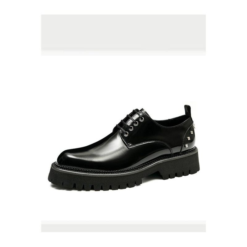 Sapatos Formais Masculinos Oxford Sofisticados - Preto