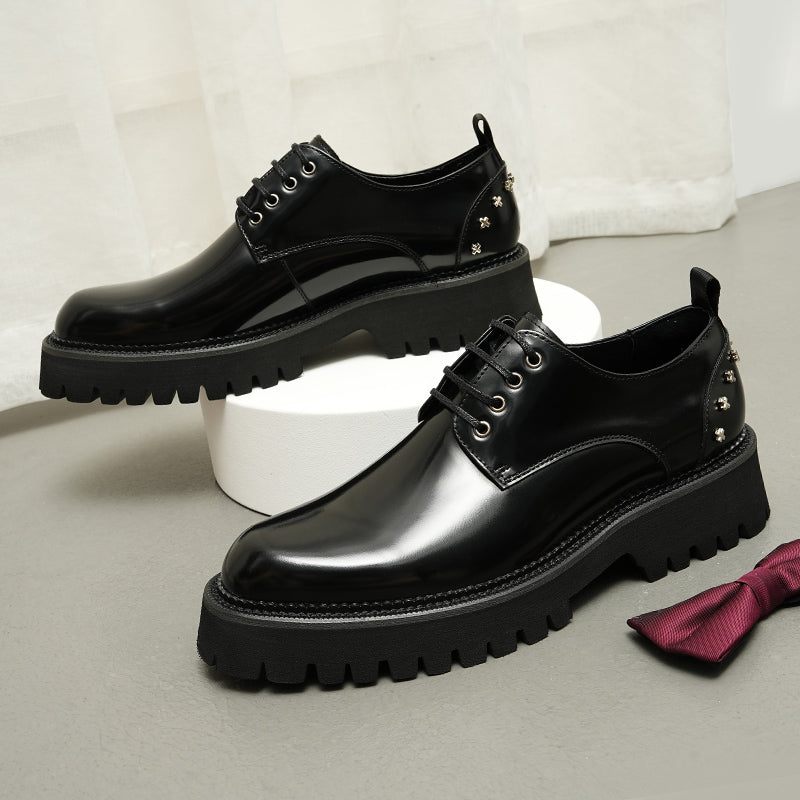 Sapatos Formais Masculinos Oxford Sofisticados - Preto