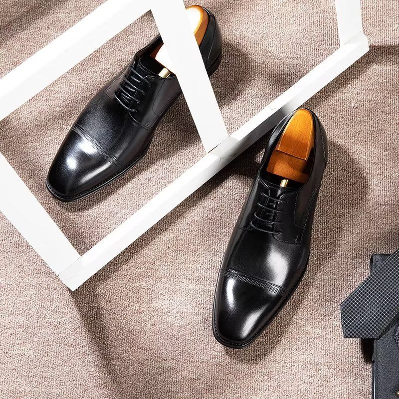 Sapatos Formais Masculinos Para Escritório Sociais - Preto