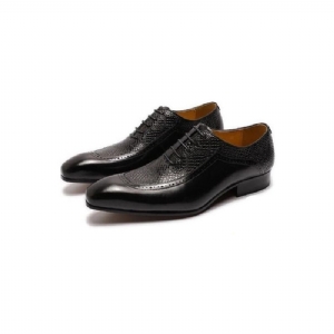 Sapatos Formais Masculinos Requintados Oxford Bico Fino