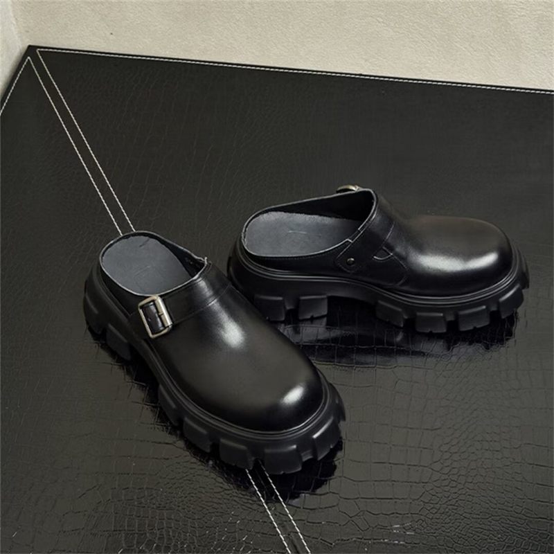 Sapatos Formais Masculinos Sandálias Trendsetter - Preto