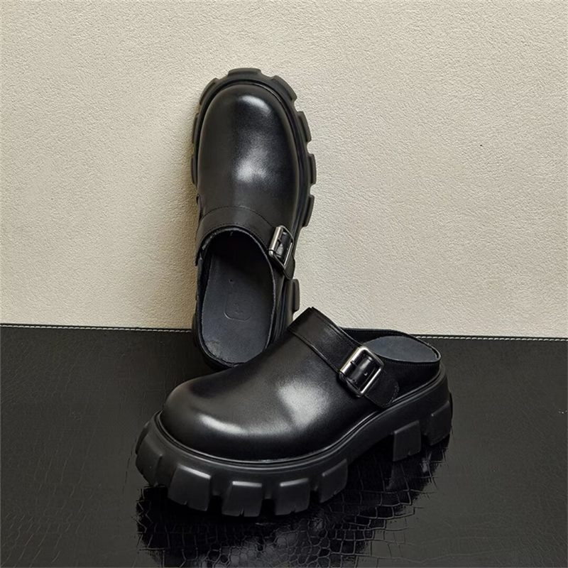 Sapatos Formais Masculinos Sandálias Trendsetter - Preto