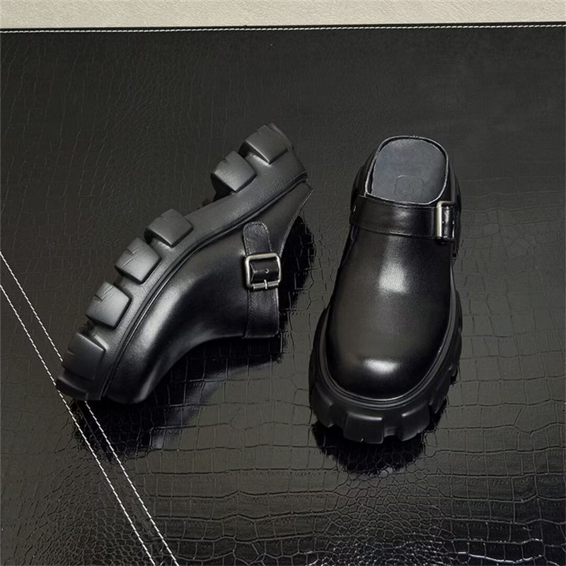 Sapatos Formais Masculinos Sandálias Trendsetter - Preto