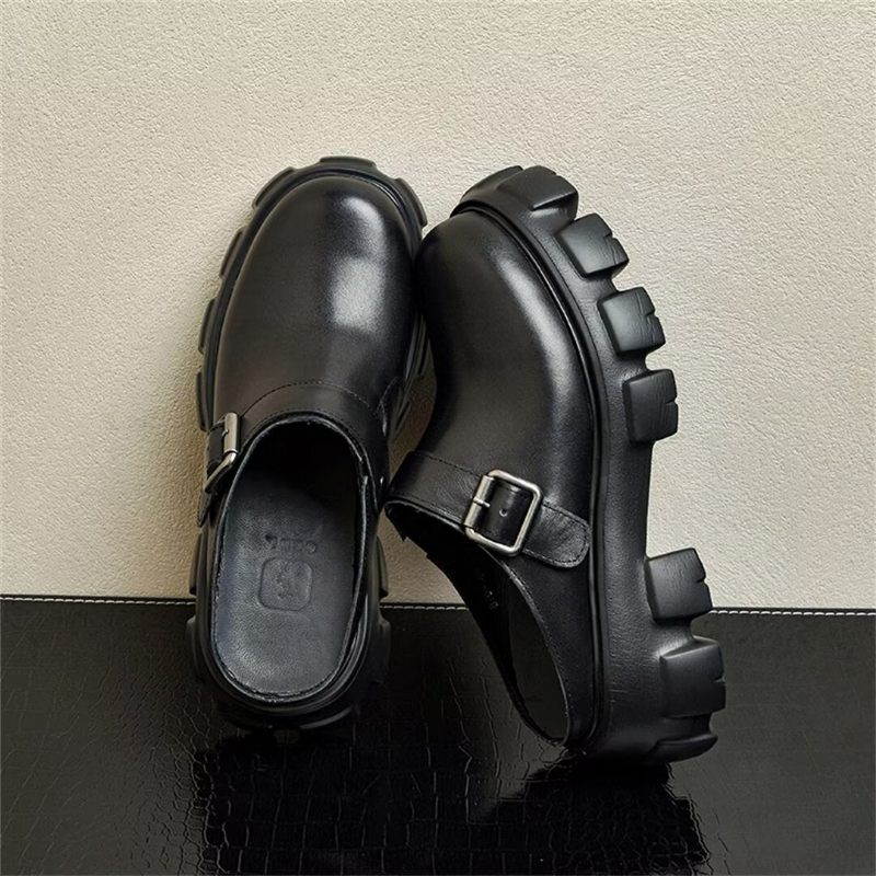 Sapatos Formais Masculinos Sandálias Trendsetter - Preto