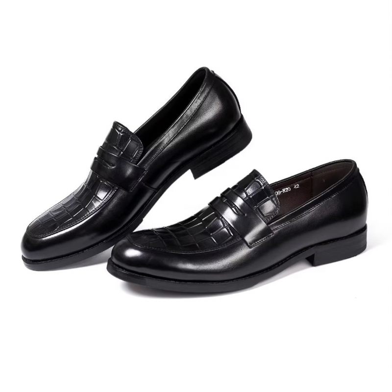 Sapatos Formais Masculinos Sartorial Splendor Slip-on Sociais - Preto 