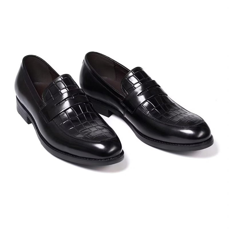 Sapatos Formais Masculinos Sartorial Splendor Slip-on Sociais - Preto 