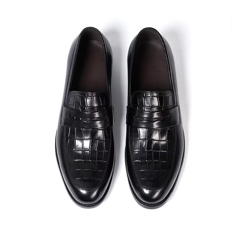 Sapatos Formais Masculinos Sartorial Splendor Slip-on Sociais - Preto 