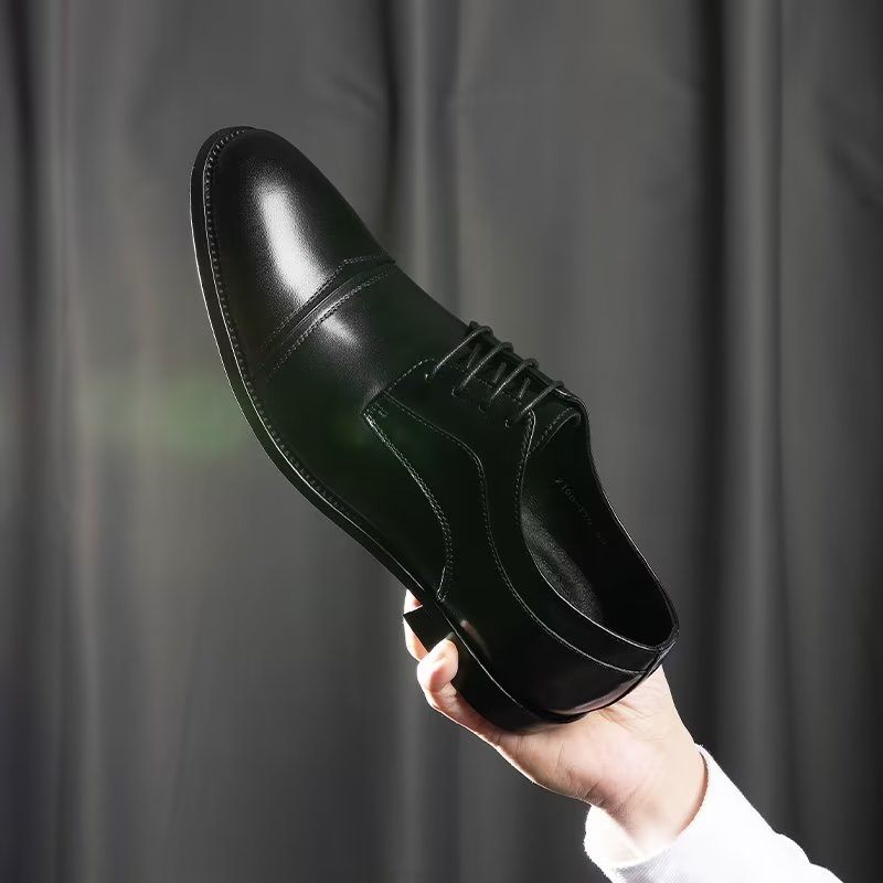 Sapatos Formais Masculinos Sociais Chiques Derbies - Preto