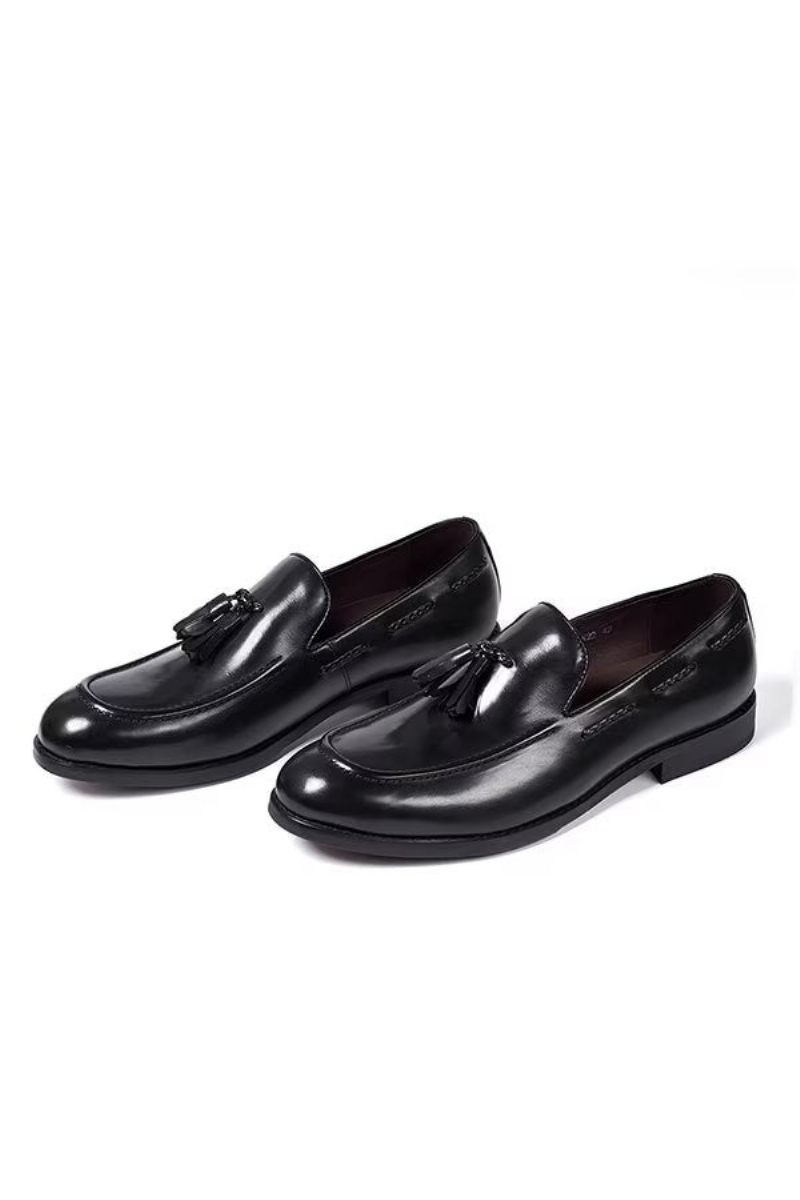 Sapatos Formais Masculinos Sofisticados Allure Leather Slip-ons