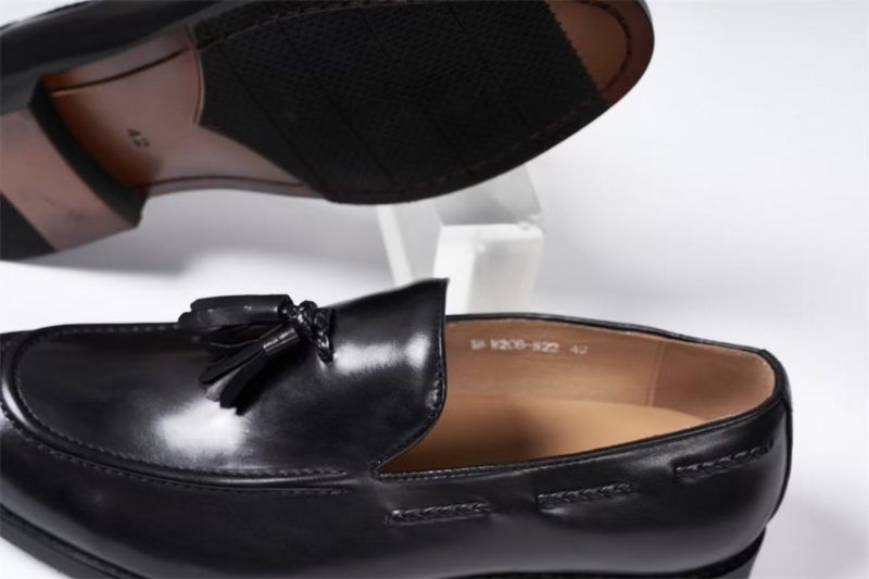 Sapatos Formais Masculinos Sofisticados Allure Leather Slip-ons - Preto